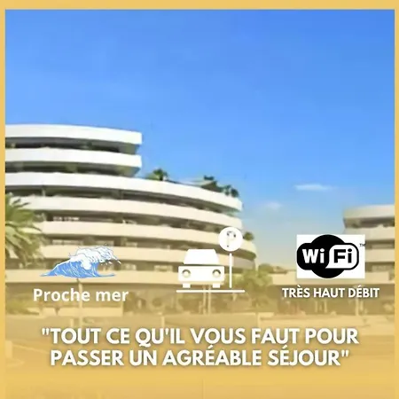 Iconic - Near Casino - Air Conditioned - Parking - Wifi * Agde